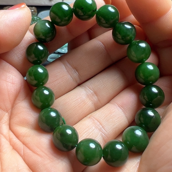 和田玉手链未镶嵌