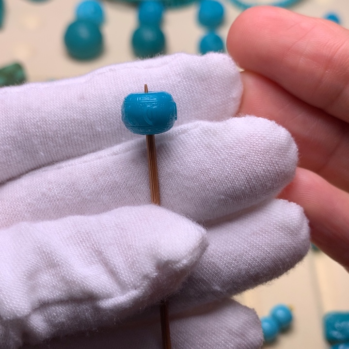 绿松石六字9.9未镶嵌