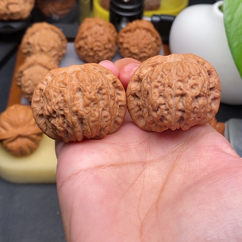 【闪购商品】文玩核桃把件陈*✨血麒麟全品41