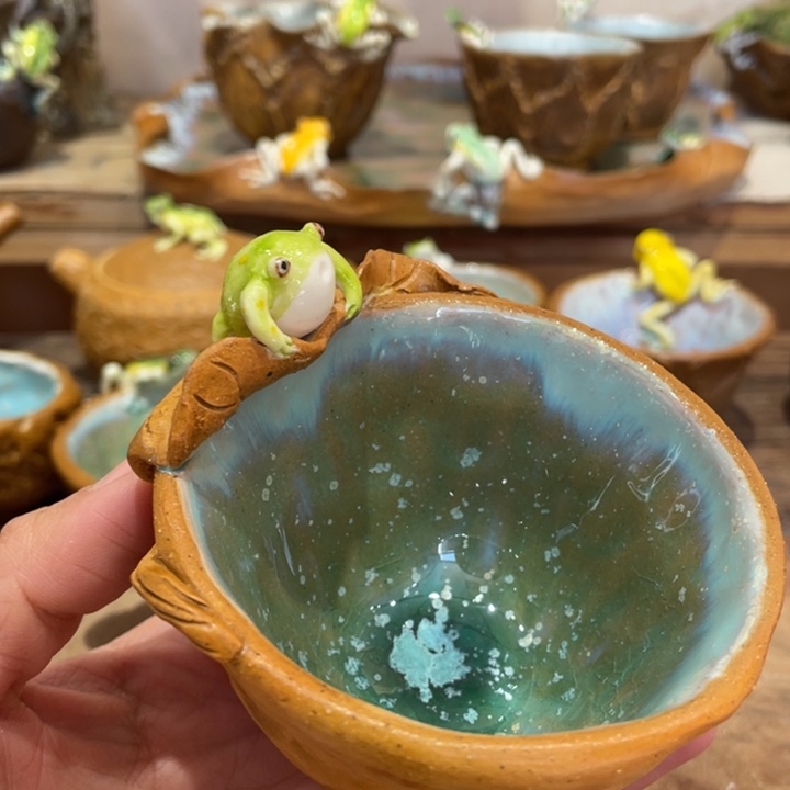 新年快乐手工茶器陶瓷