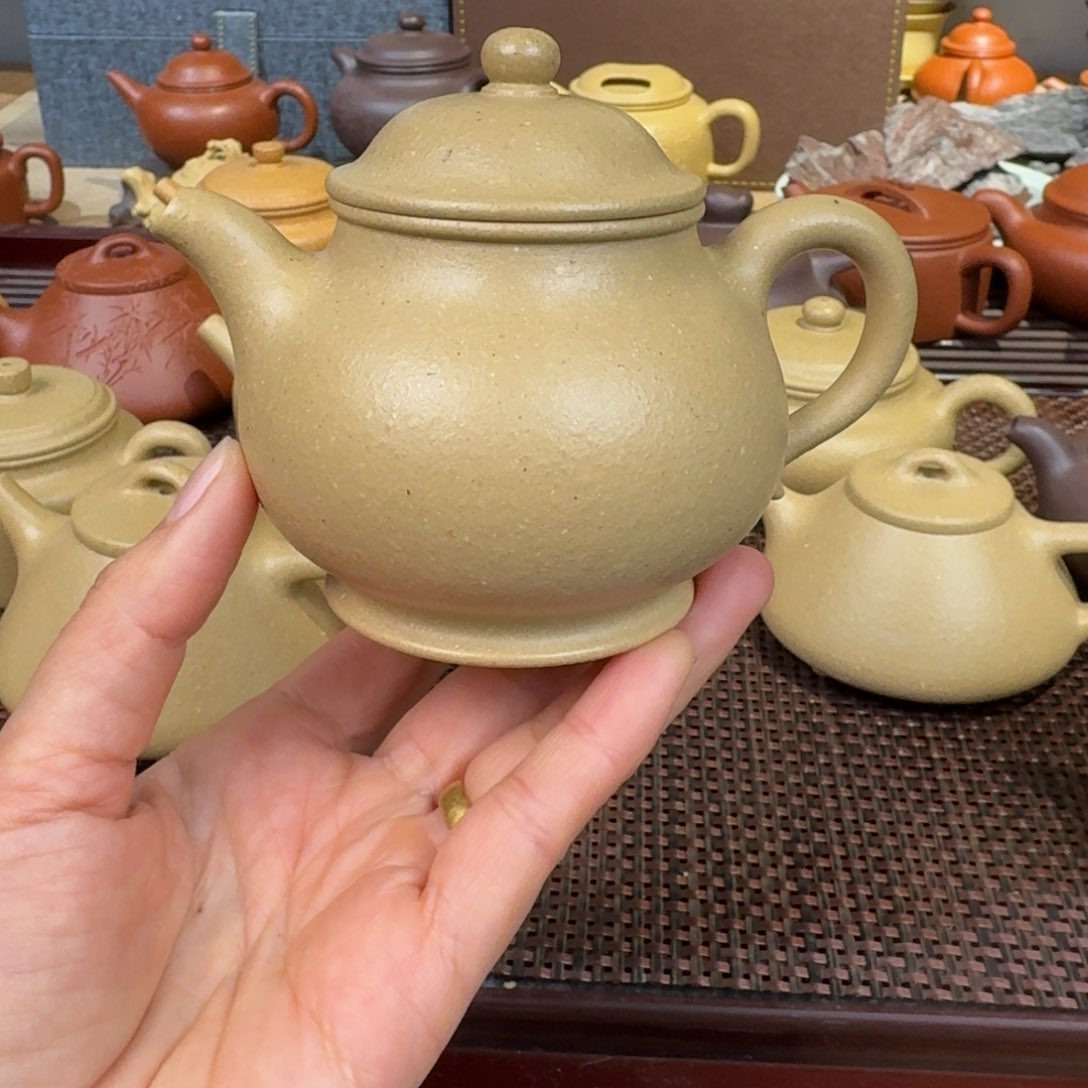 本山绿泥茶壶梨皮200毫升左右