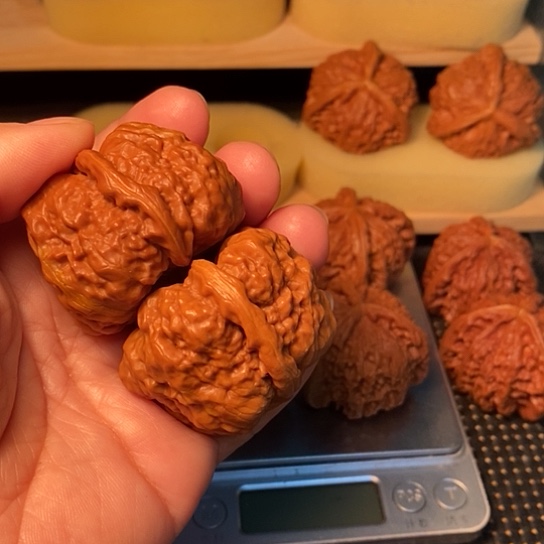 倚***雨文玩核桃吊坠核桃