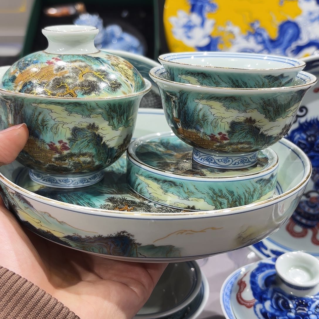 瓷片景德镇瓷器艺术