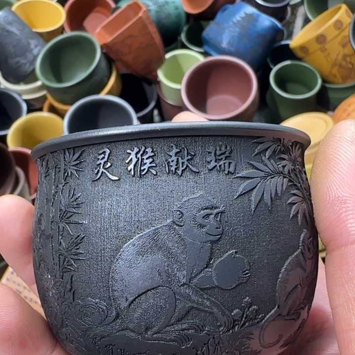 茶杯紫砂全手工制作工艺