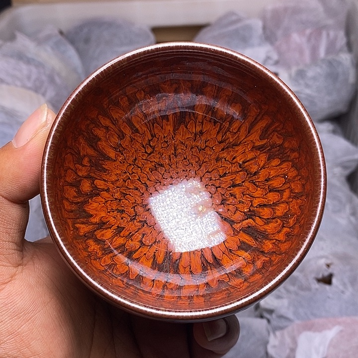 茶盏建盏喝茶主人杯茶杯