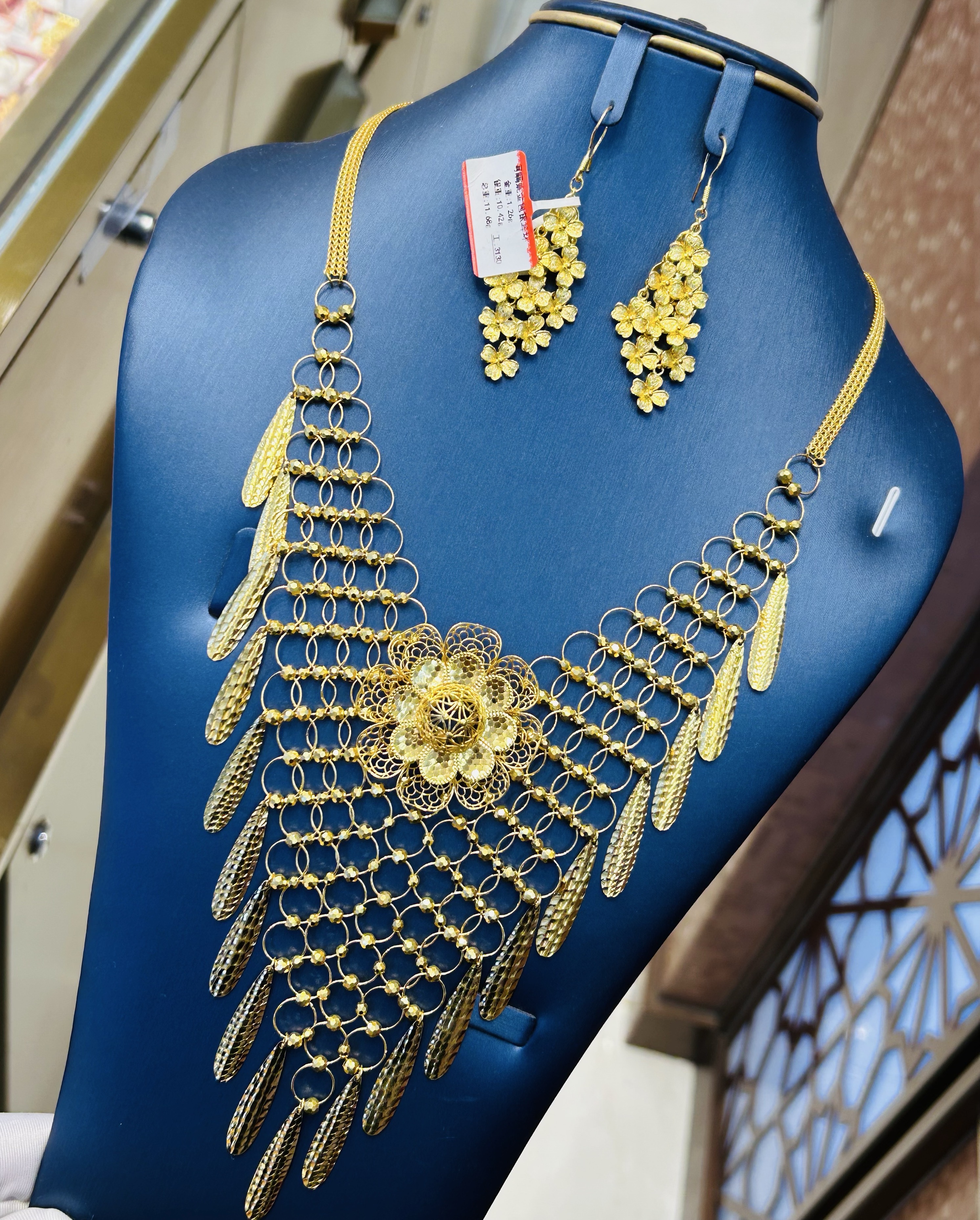 合金项链 两件套