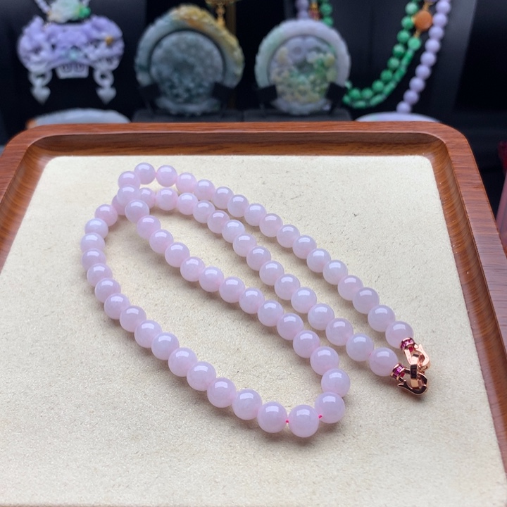 翡翠项链未镶嵌翡翠项链