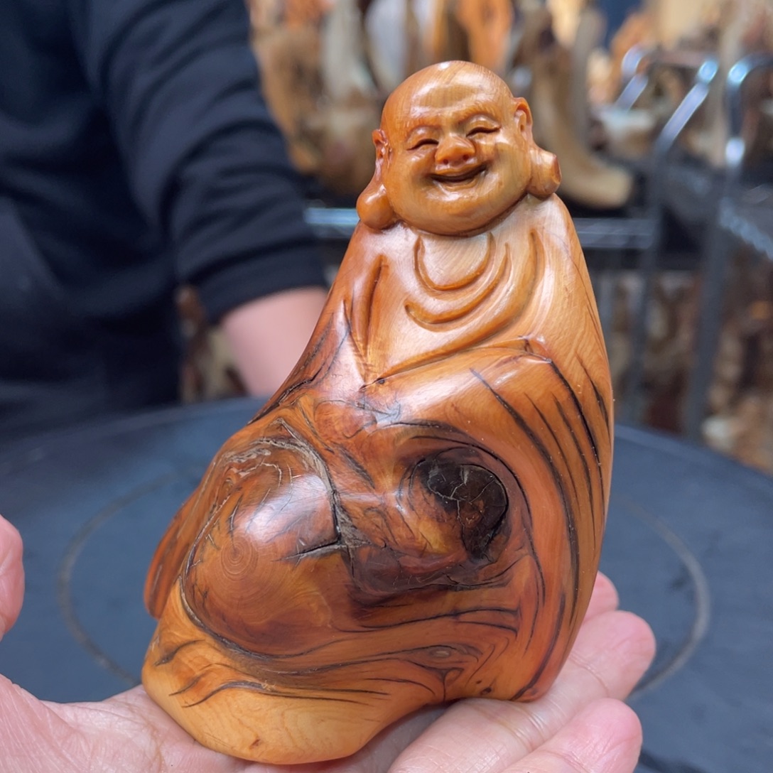 柏木（崖柏）手把件