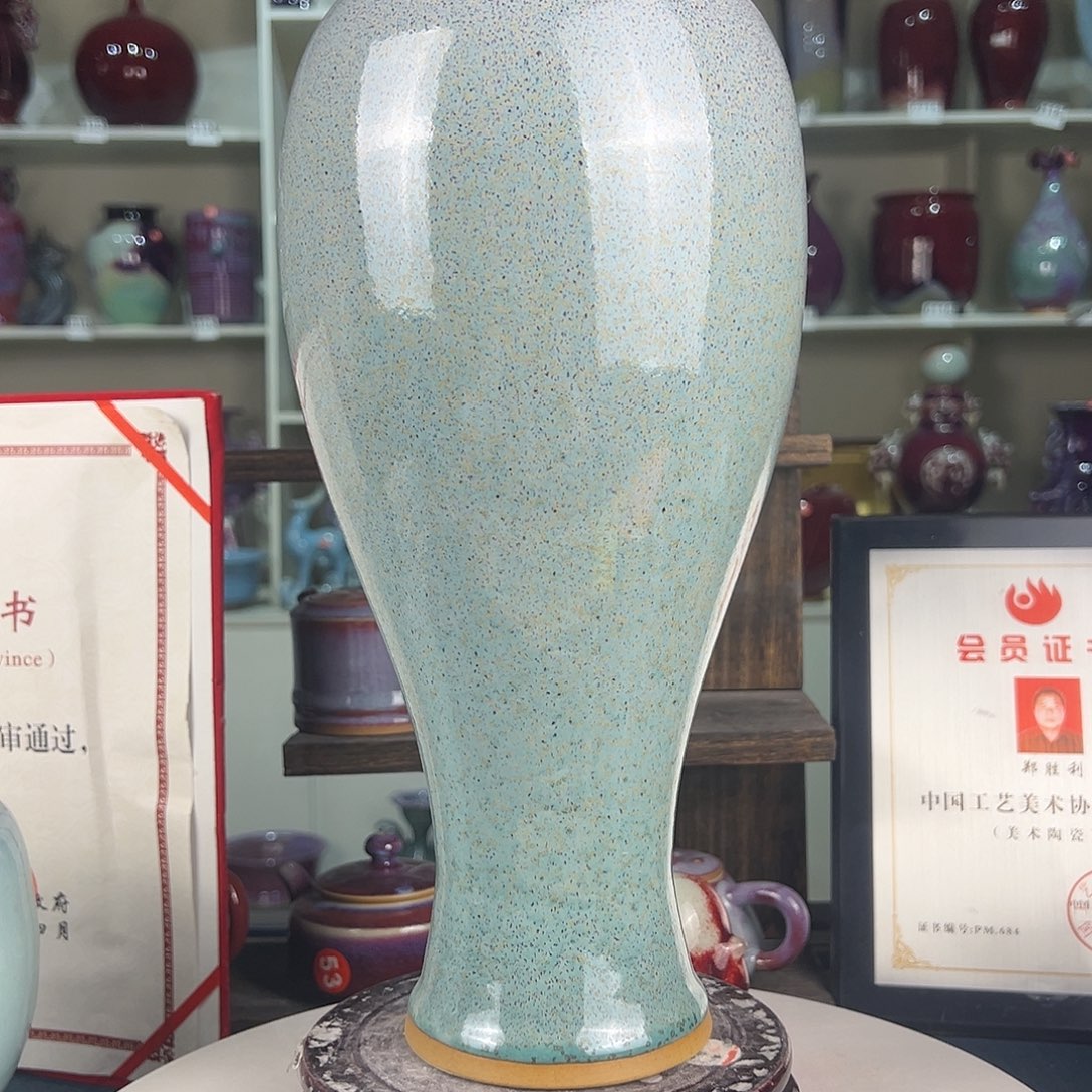 摆件郑家钧窑摆件