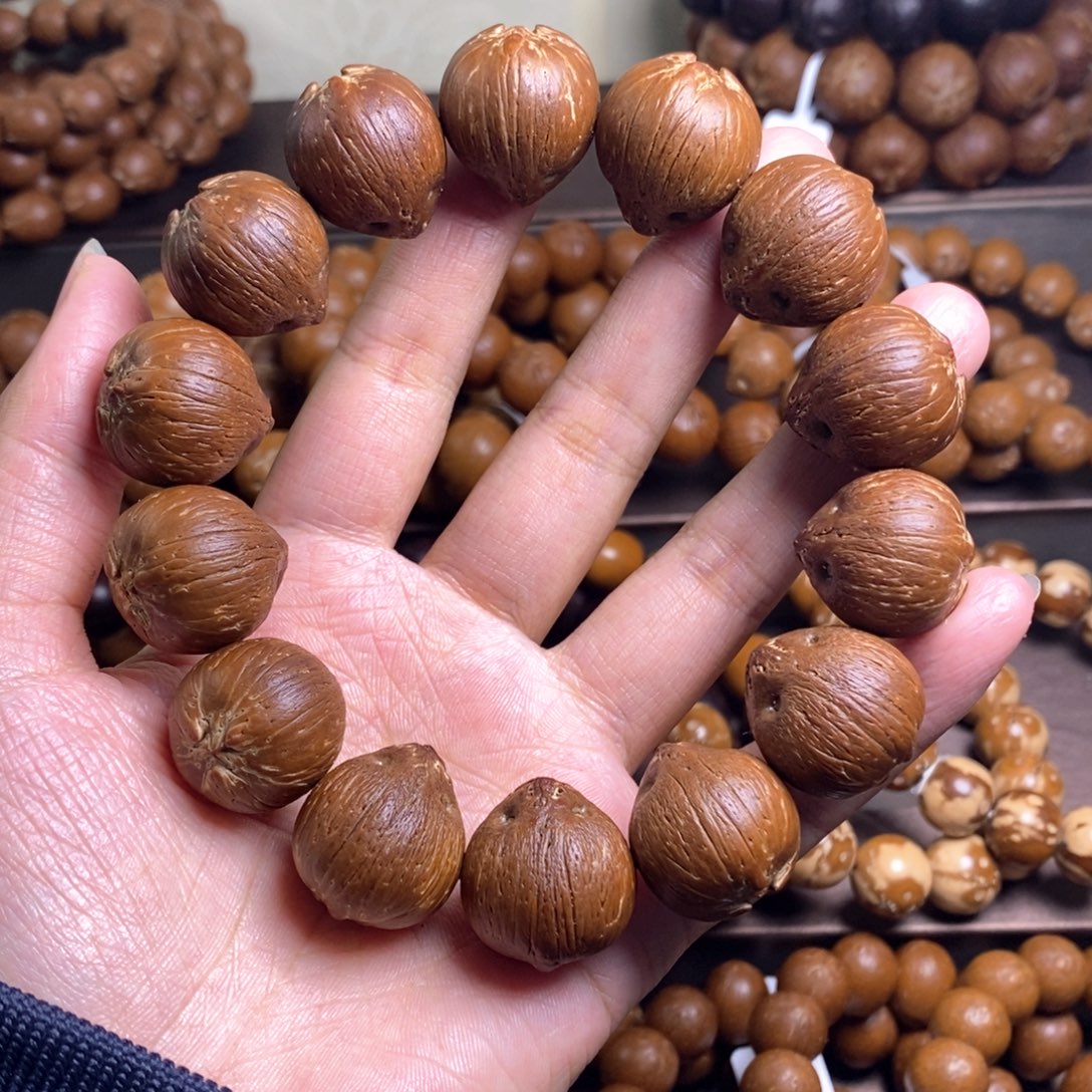 傻***嘿紫金鼠手串20大原皮