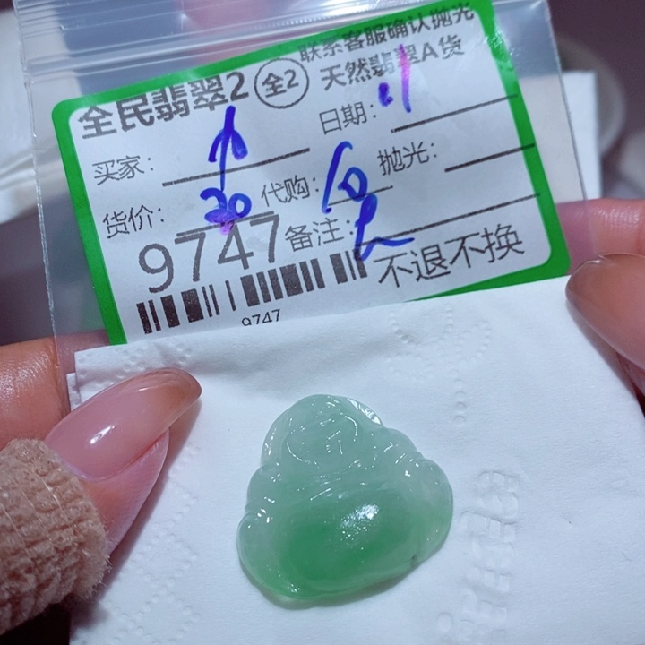 力***王翡翠未镶嵌颈饰我