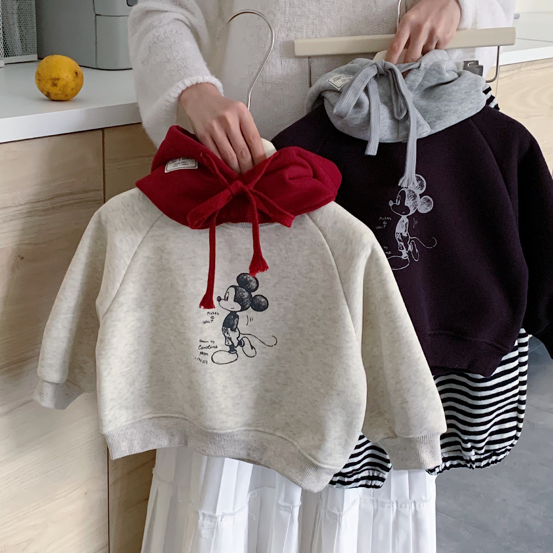 2025韩系百搭加绒卫衣中小童童装