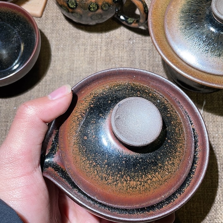 那****子陶瓷马克杯带盖勺的小鱼