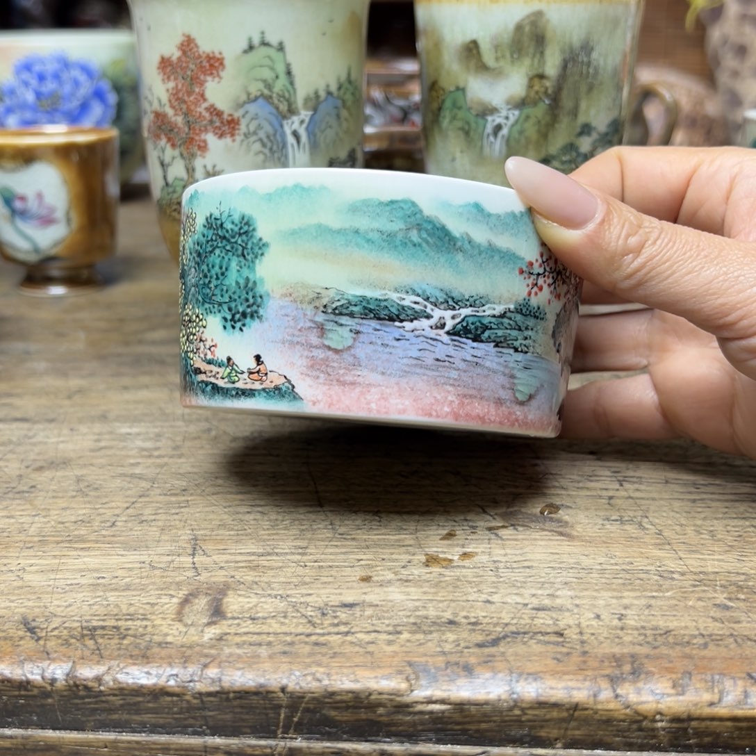 瓷片花*景德镇刘道标老师