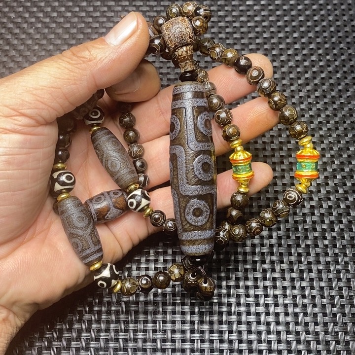 土***匪玛瑙/玉髓未镶嵌手链