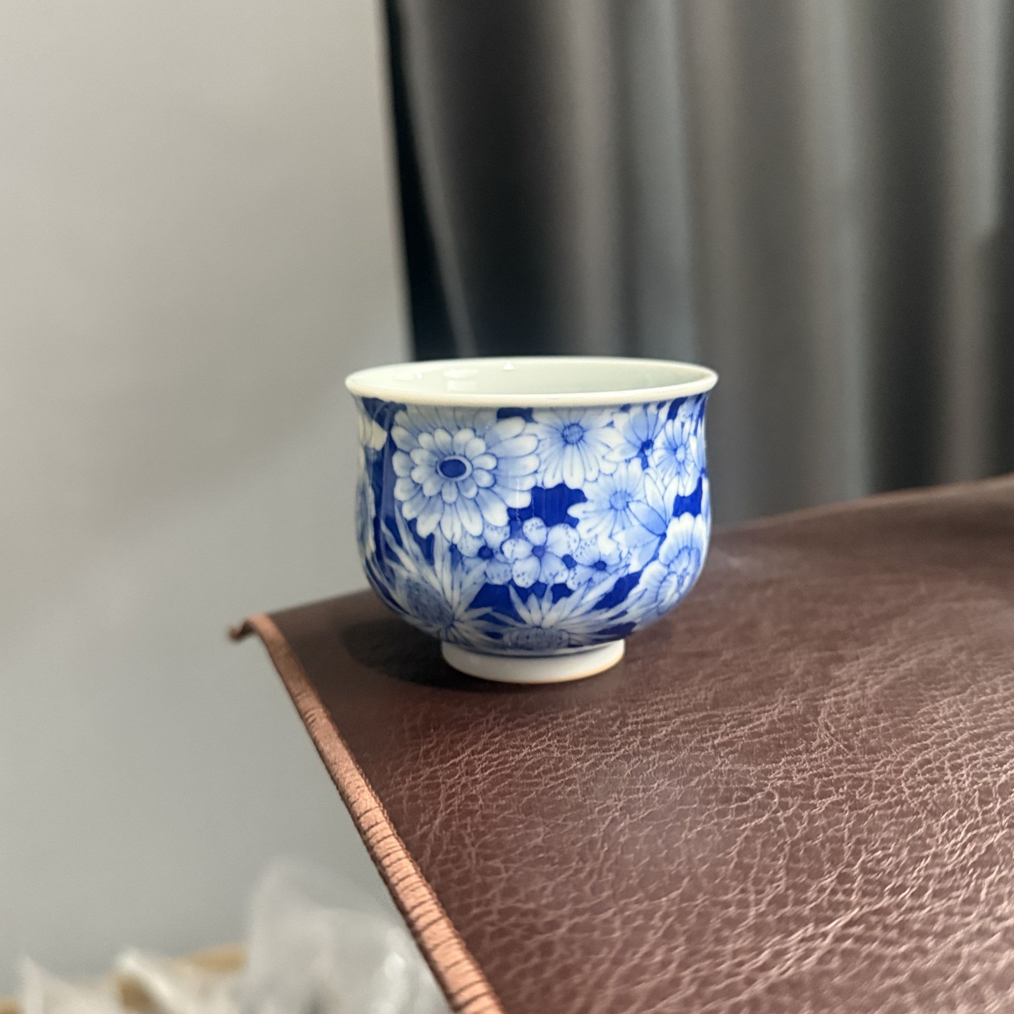 柴窑有瑕疵万花炉式杯