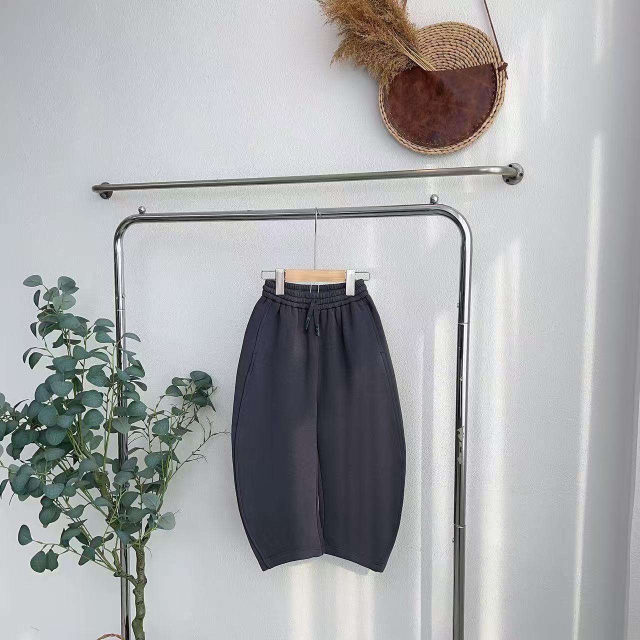 1628帕深灰休闲长裤