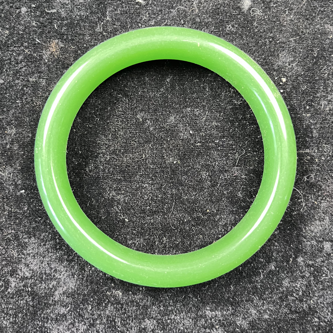 翡翠小口径镯子 透光透亮