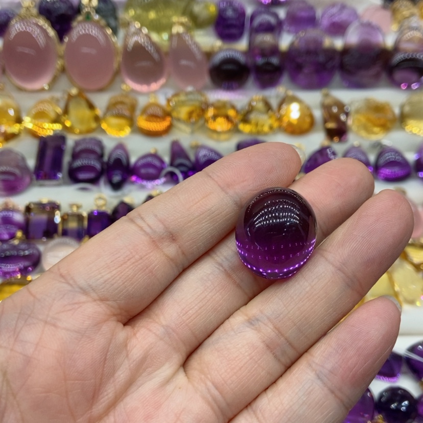 【闪购商品】水晶水晶戒指未镶嵌