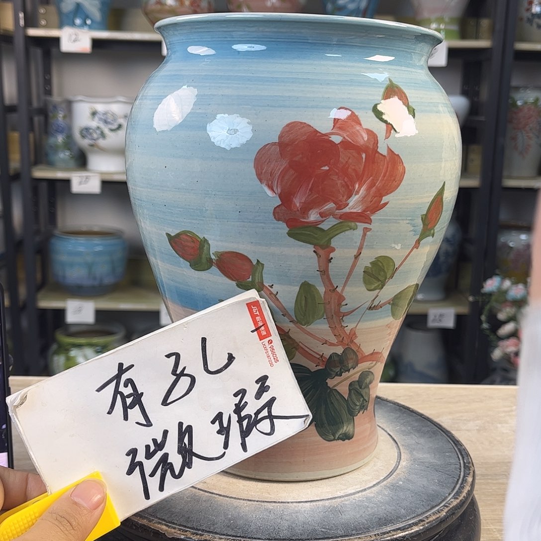 罐1xc景德镇陶瓷花盆