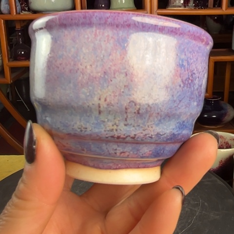 牛家钧窑牛自恒老师钧瓷杯