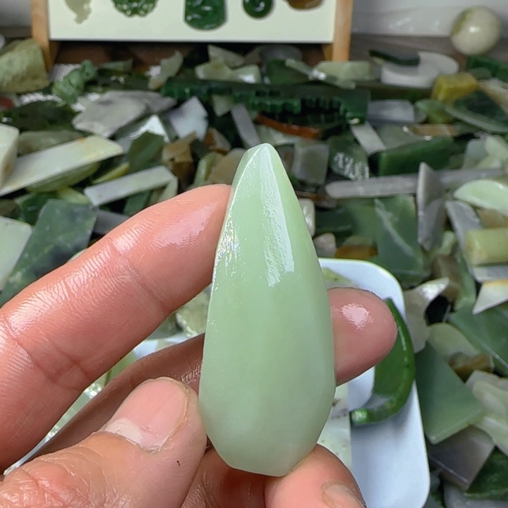未镶嵌和田玉珠宝半成品
