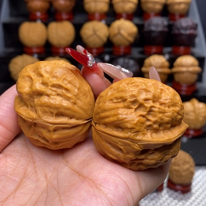 文玩核桃把件随**安玄武金蟾1号