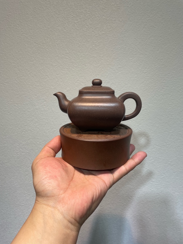 周雪姣全手工原矿天青泥传炉壶约200cc