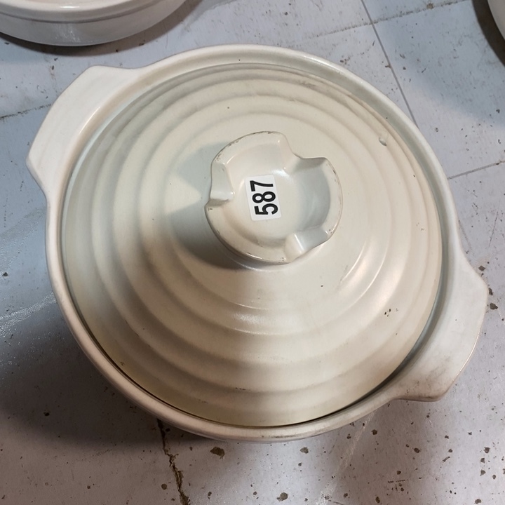 瓷片磁州窑可干烧砂锅口径30厘米高度11厘米