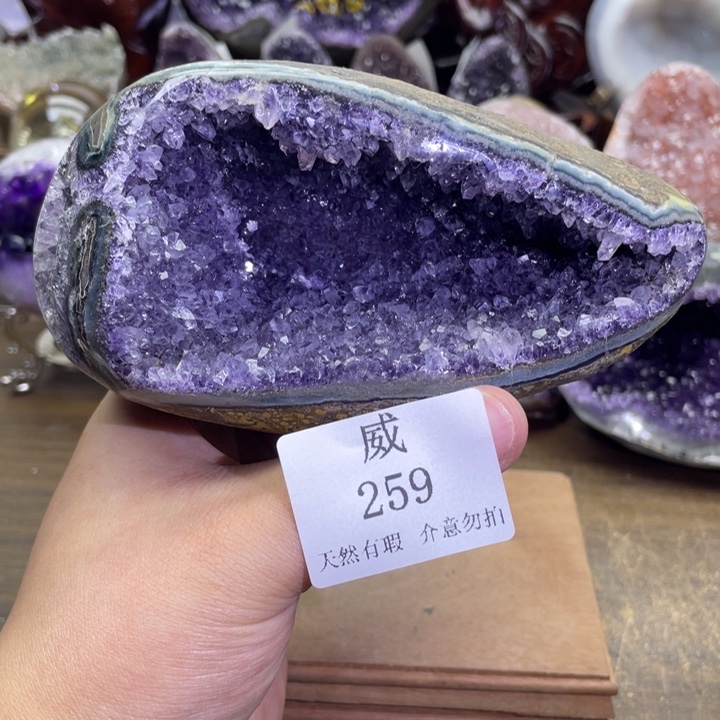 水晶未镶嵌珠宝半成品