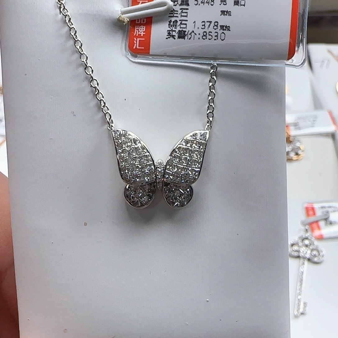套链钻石18K金镶嵌