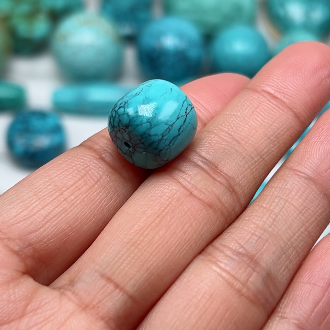 绿松石珠宝奇石未镶嵌@***?