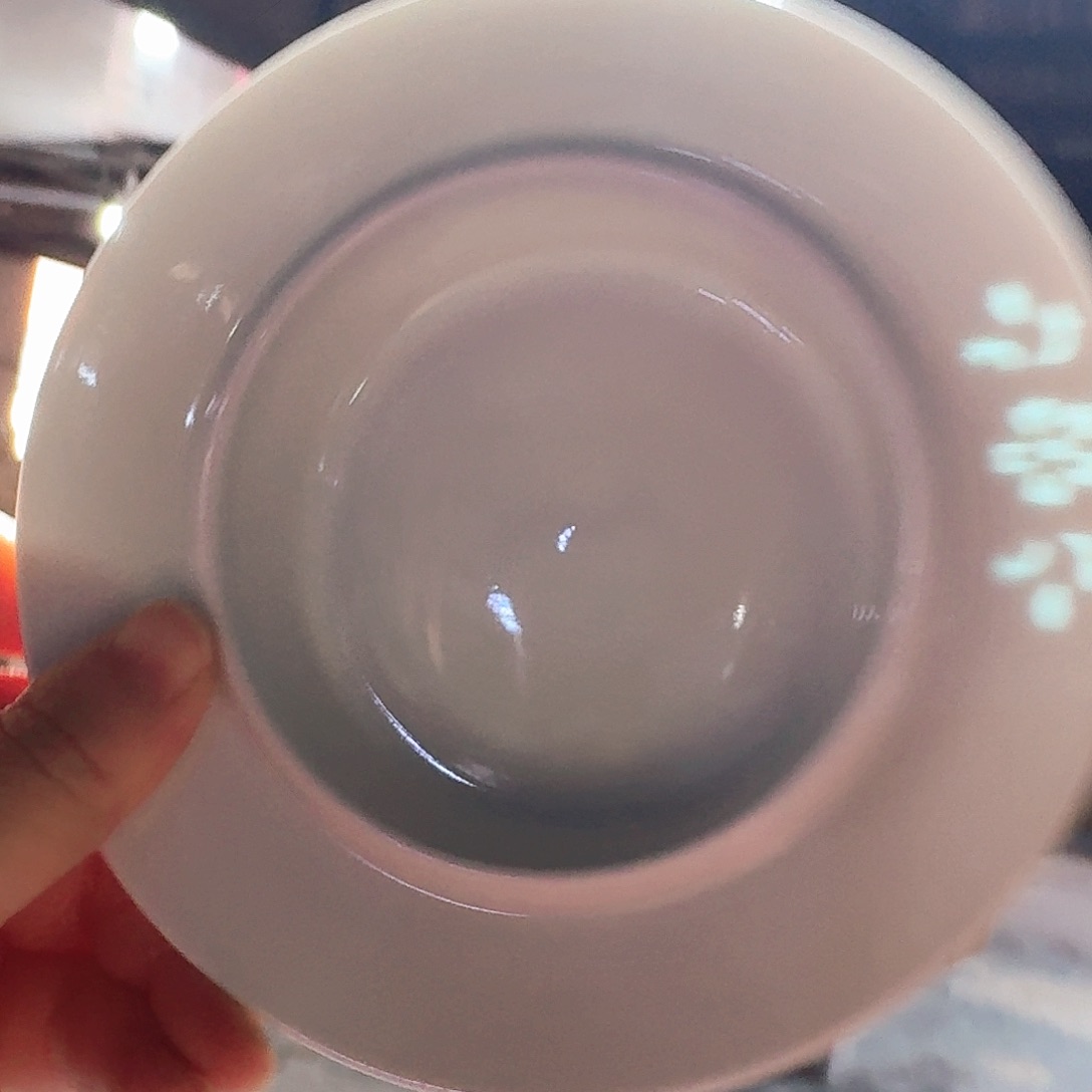 白瓷景德镇陶瓷烟灰缸2个装