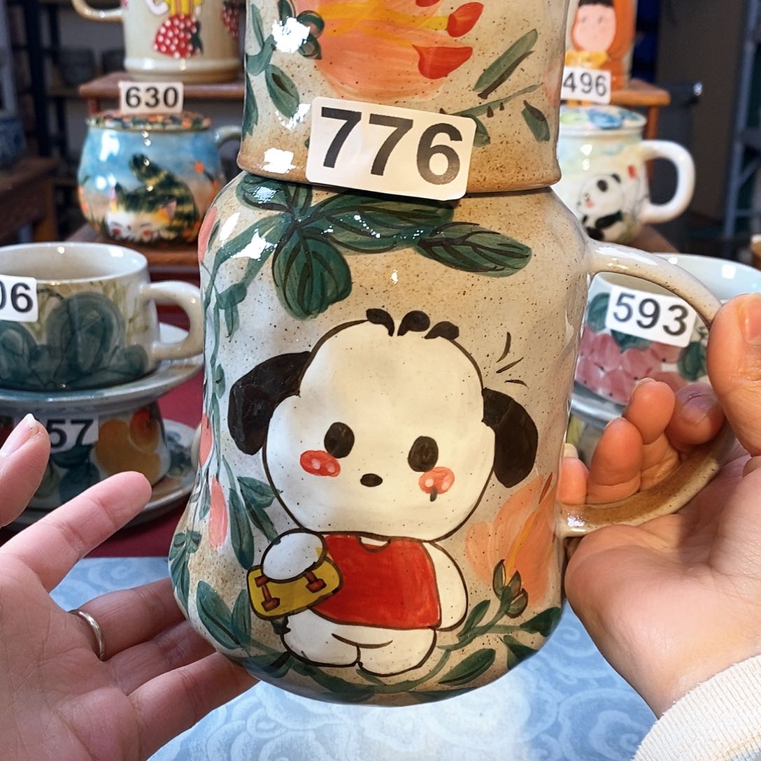 杯景德镇陶瓷手工