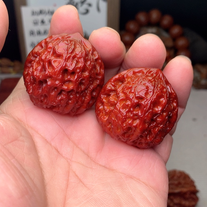 文玩核桃把件大团圆