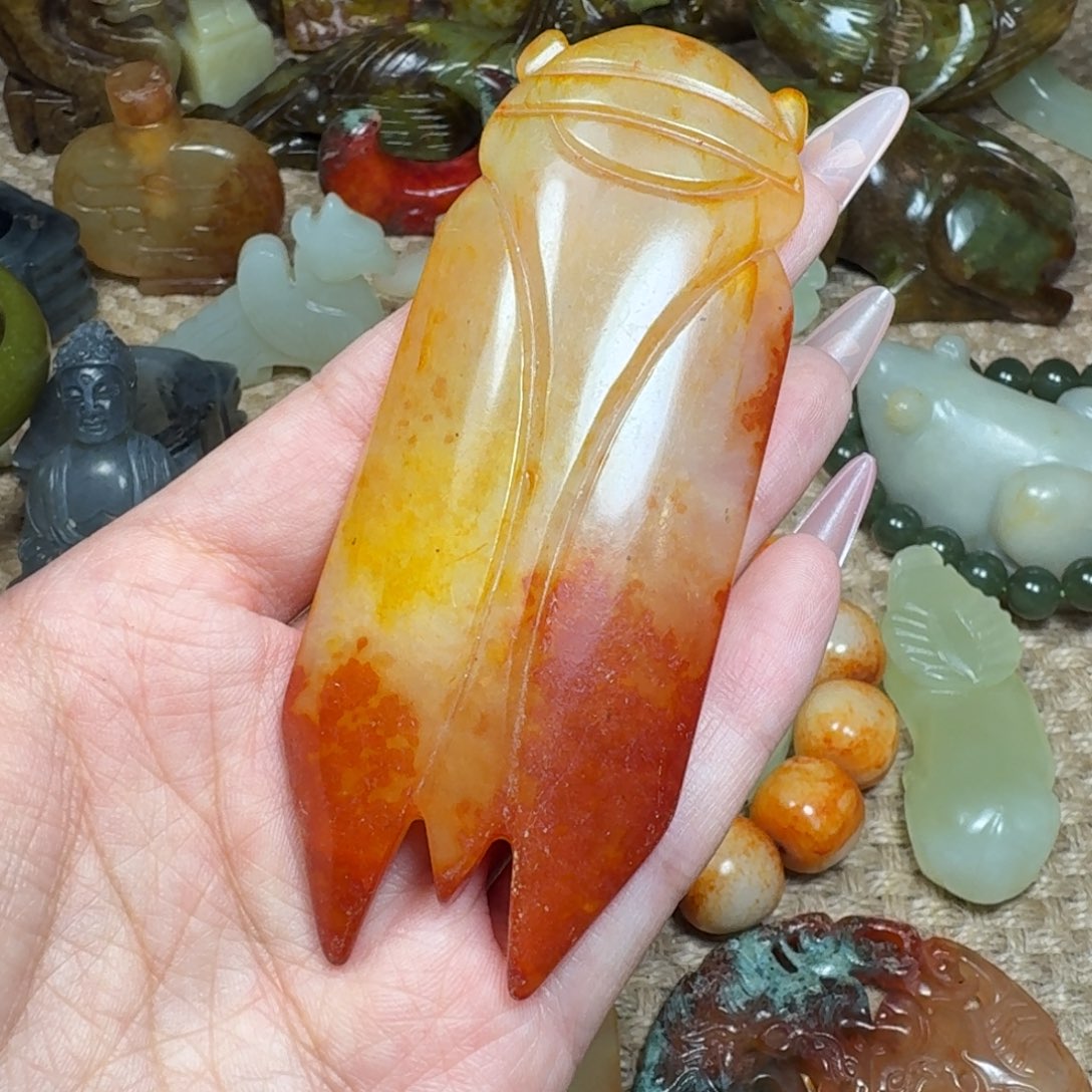 白玉菩提吊坠挂件