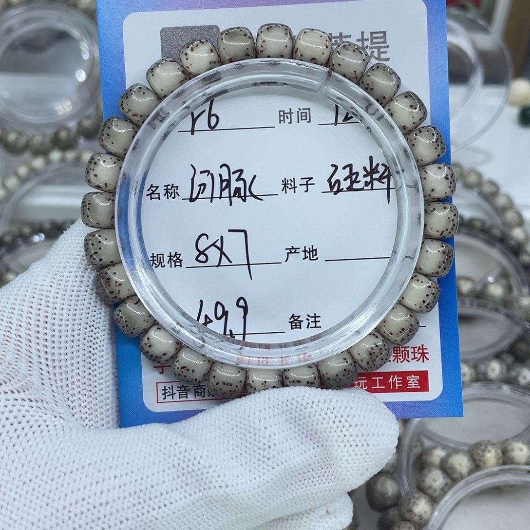 星月菩提手串R6河豚