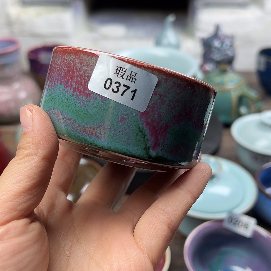 陶摆件窑口自销原矿钧瓷