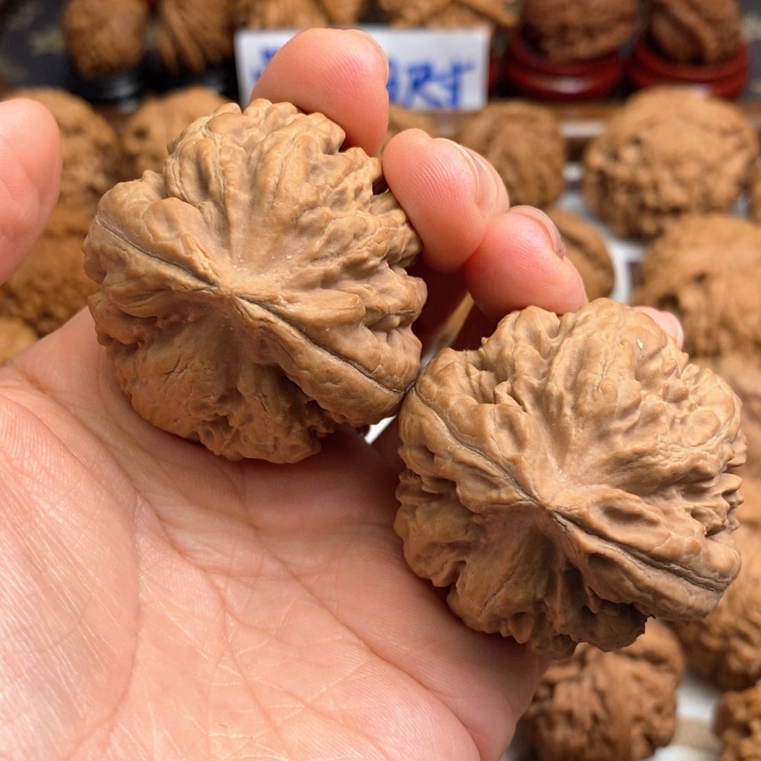 【闪购商品】文玩核桃把件43尺全品霸王龙