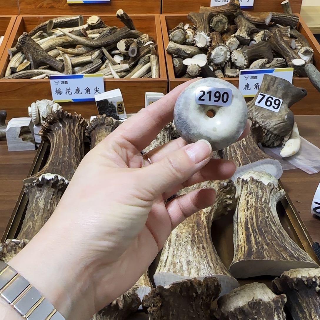 鹿骨手串/手链2190平安扣