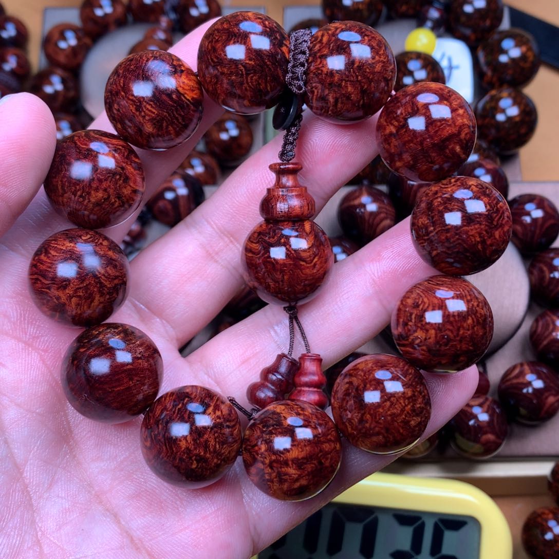 黄花梨/降香黄檀黄花梨手串2.0