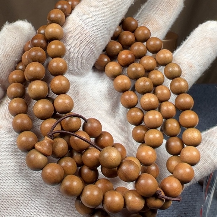 檀香木老山檀香08 108黑肉微暇药凉