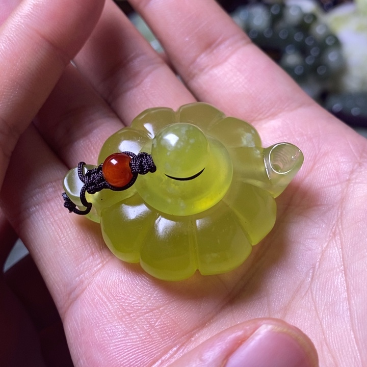 岫玉岫玉挂件未镶嵌