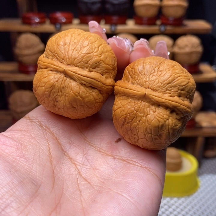 文玩核桃吊坠金蟒24