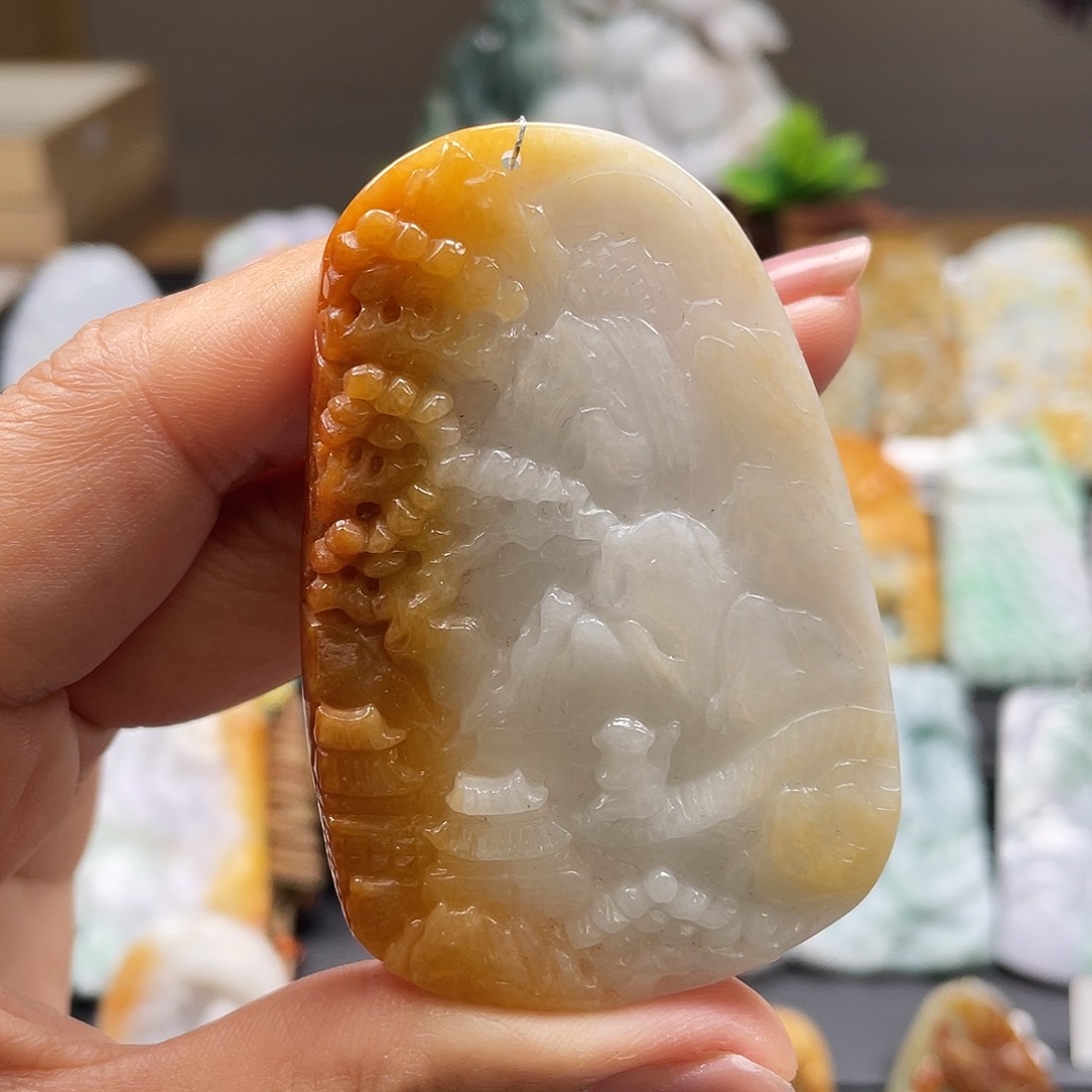 翡翠吊坠(不含链)未镶嵌