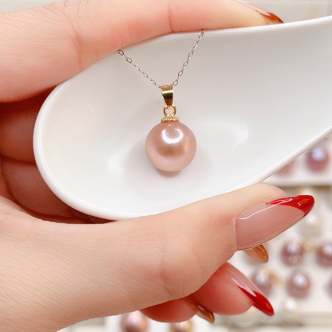 淡水珍珠吊坠(赠链)合金
