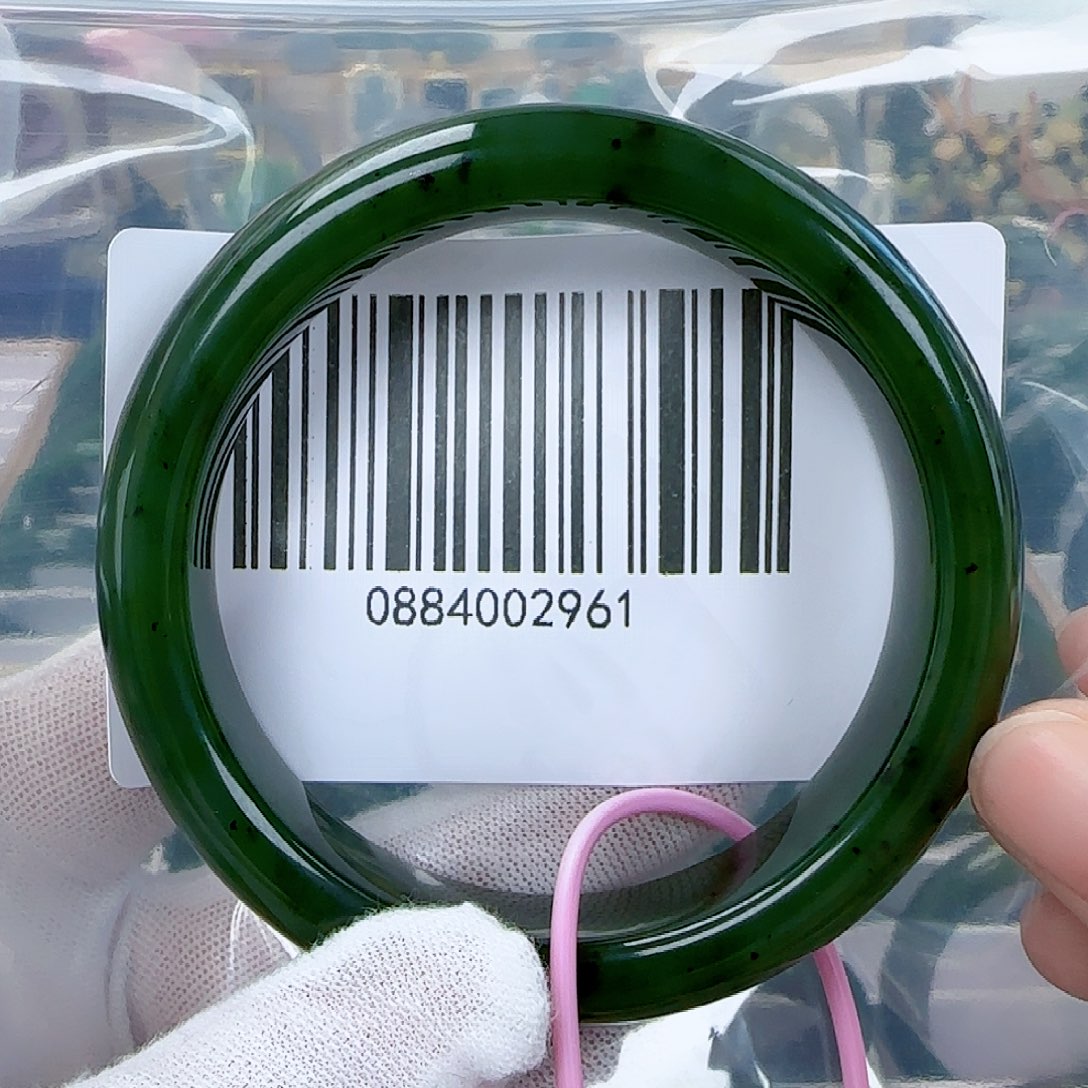 和田玉（碧玉）手镯未镶嵌包容59