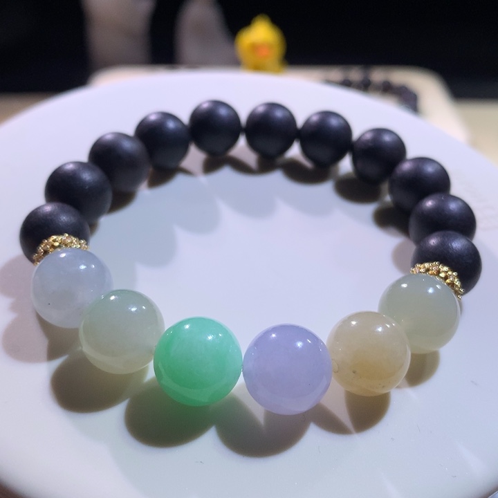 翡翠手链未镶嵌卡11