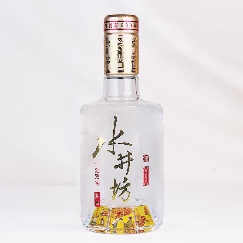 水井坊井台裸瓶 浓香型白酒52度375ml