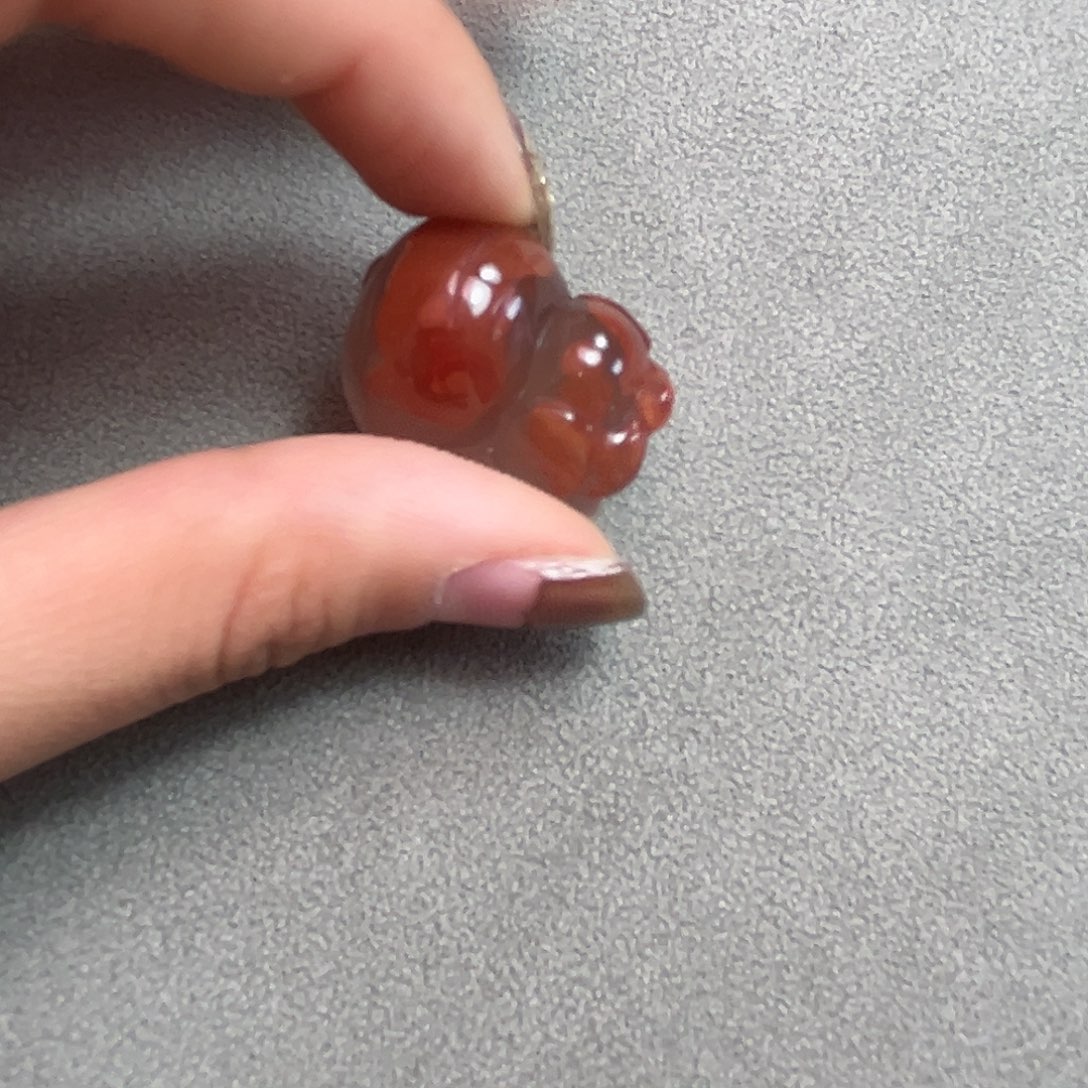 玛瑙/玉髓合金吊坠